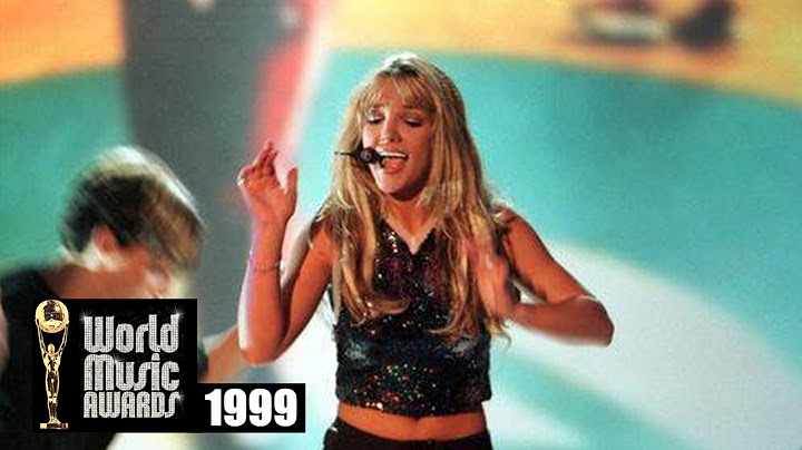 Britney Spears - ...Baby One More Time (Live from World Music Awards 1999)