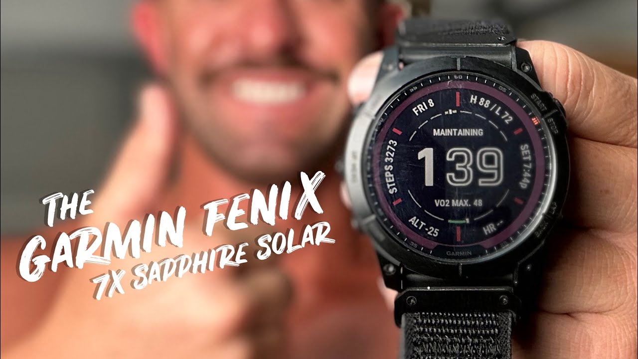 fēnix 7X Sapphire Solar, Wearables