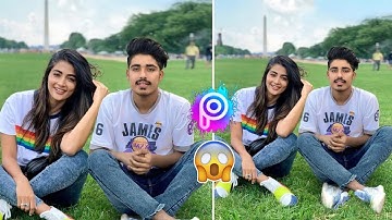 khatarnak nawab and Pooja Hegde photo editing lightroom and PicsArt#khatarnaknawabphotoedit