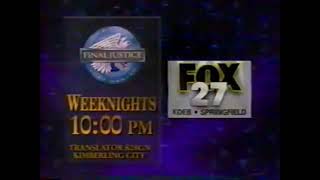 KDEB-TV FOX Channel 27 Springfield Mo ID Back In The Fall Of 1995