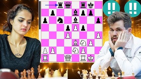Magnus Carlsen vs Tania Sachdev – Clash of Chess Titans