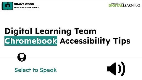 Chromebook Select To Speak Accessibility Feature
