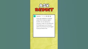 Crazy Facts That Could Save Your Life! #AskReddit #Shorts