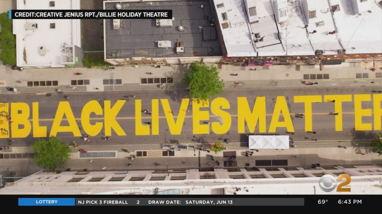 Black Lives Matter Mural Unveiled In Brooklyn