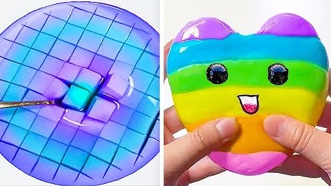Satisfying Slime ASMR | Relaxing Slime Videos # 2155 #tiktok #asmr #satisfying #asmrsounds #slime