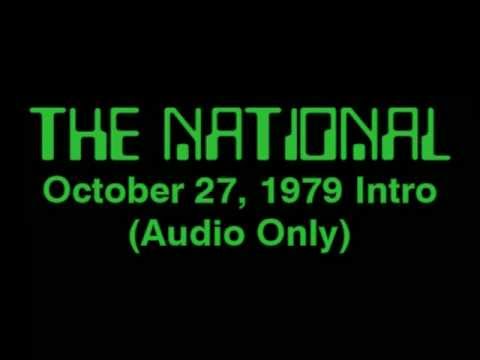 The National October 27, 1979 Opening (Audio Only)