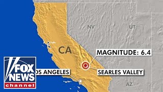 State officials hold a press conference on the recent 7.1 magnitude
earthquake that rattled southern california late last night. fox news
operates ne...