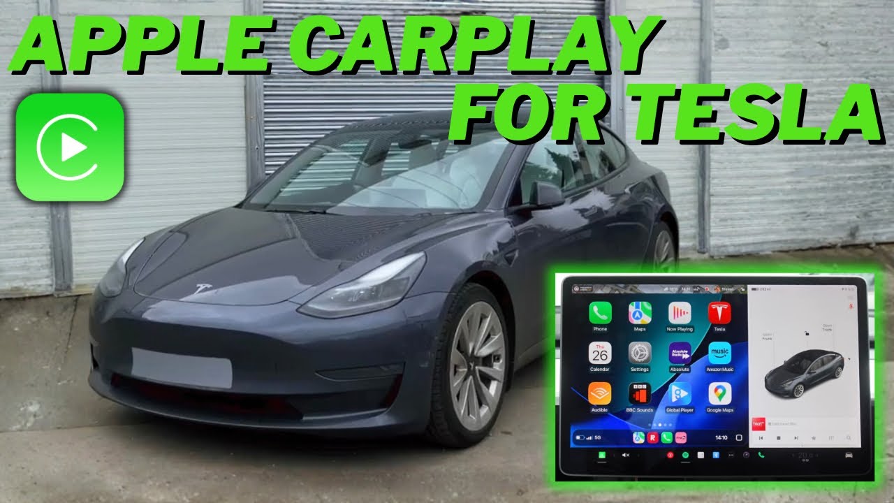 We Can Install Apple CarPlay onto Your Tesla! - YouTube