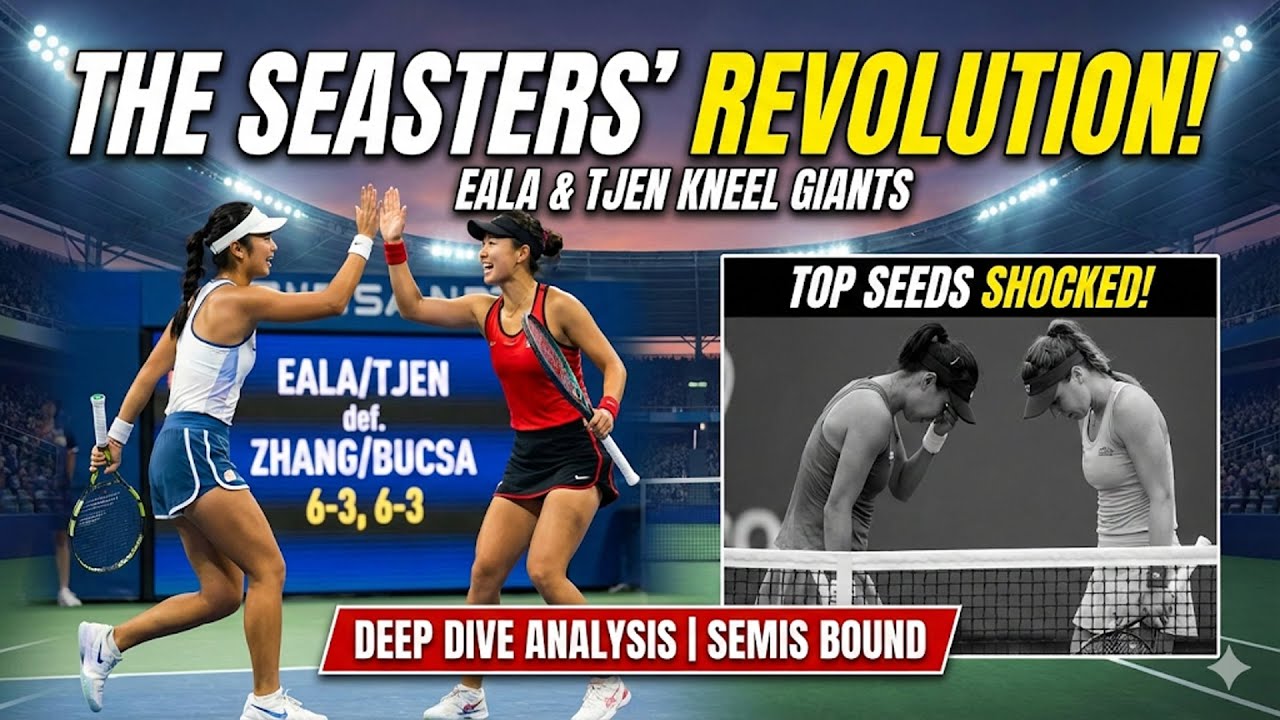 Asia in Awe! Seasters Alexandra Eala & Janice Tjen STUN Top Seeds – SEMIS Epic Showdown!