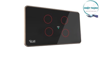 Công tắc 4 nút Wifi Rạng Đông- Hướng dẫn kết nối công tắc với điện thoại.