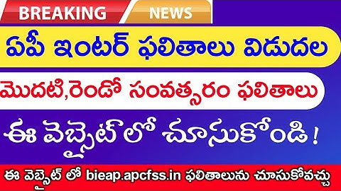AP INTER RESULTS 2023//ఏపీ ఇంటర్ ఫలితాలు సులభంగా చూసుకోండి ఇలా.