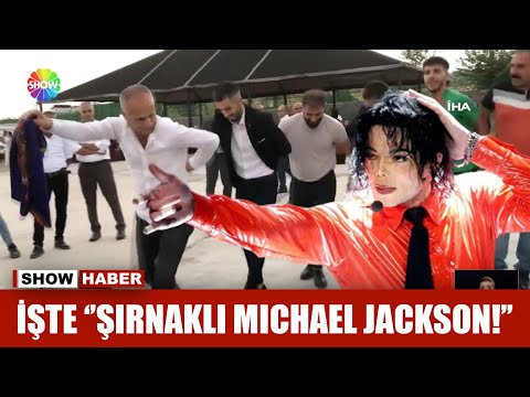 İşte ''Şırnaklı Michael Jackson!''