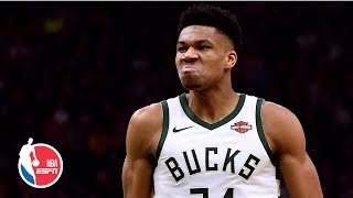 Giannis Antetokounmpo downs MVP rival James Harden | Rockets vs. Bucks | NBA Highlights