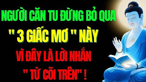 “3 Giấc Mơ Cõi Trên Gửi Riêng Người Căn Tu – Đừng Bỏ Qua! | Tu Tâm Tĩnh Lặng”
