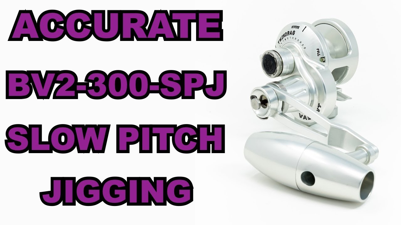 Accurate BV2-300-SPJ Boss Valiant Slow Pitch Jigging 2-Speed Lever