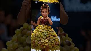 Cute Babies' Fashion Catwalk Gorgeous Chapter Presentation #baby #cutebaby #AI #fyp #viral #animal #