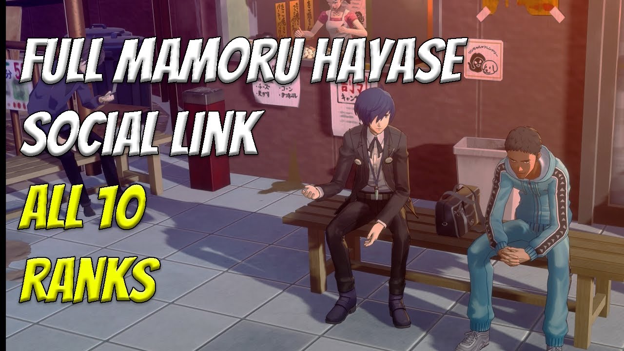 Full Mamoru Hayase Social Link All Rival Athlete Scenes With Best