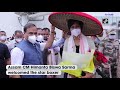 Tokyo Olympics: Boxer Lovlina Borgohain receives grand welcome at Guwahati Airport