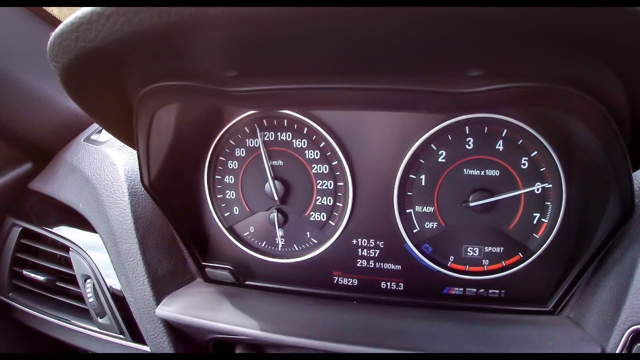 BMW M240i ACCELERATION - 0-100km/h - YouTube