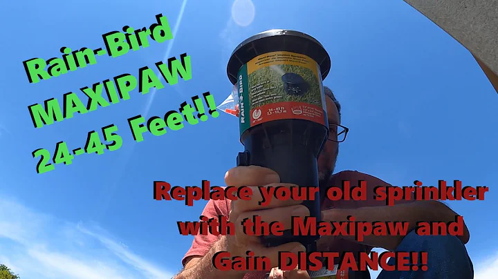 How to DOUBLE Your Sprinkler Coverage with a Maxi Paw Upgrade!