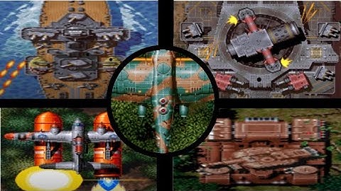 1944: The Loop Master Stage 1-5 Bosses