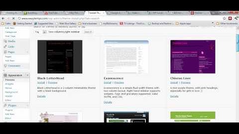 Building Business Website Using Wordpress Video 4 - Using FTP To Upload Plugins And Themes