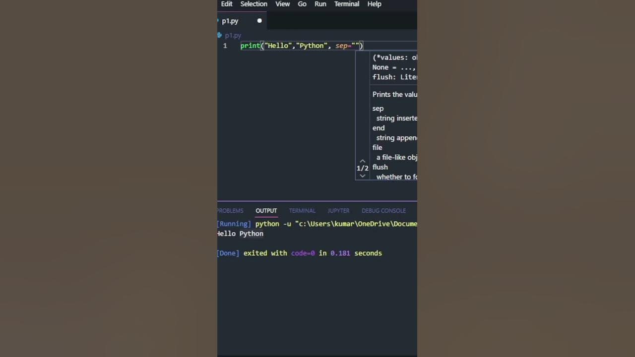 Must know this about print in python python programming coding