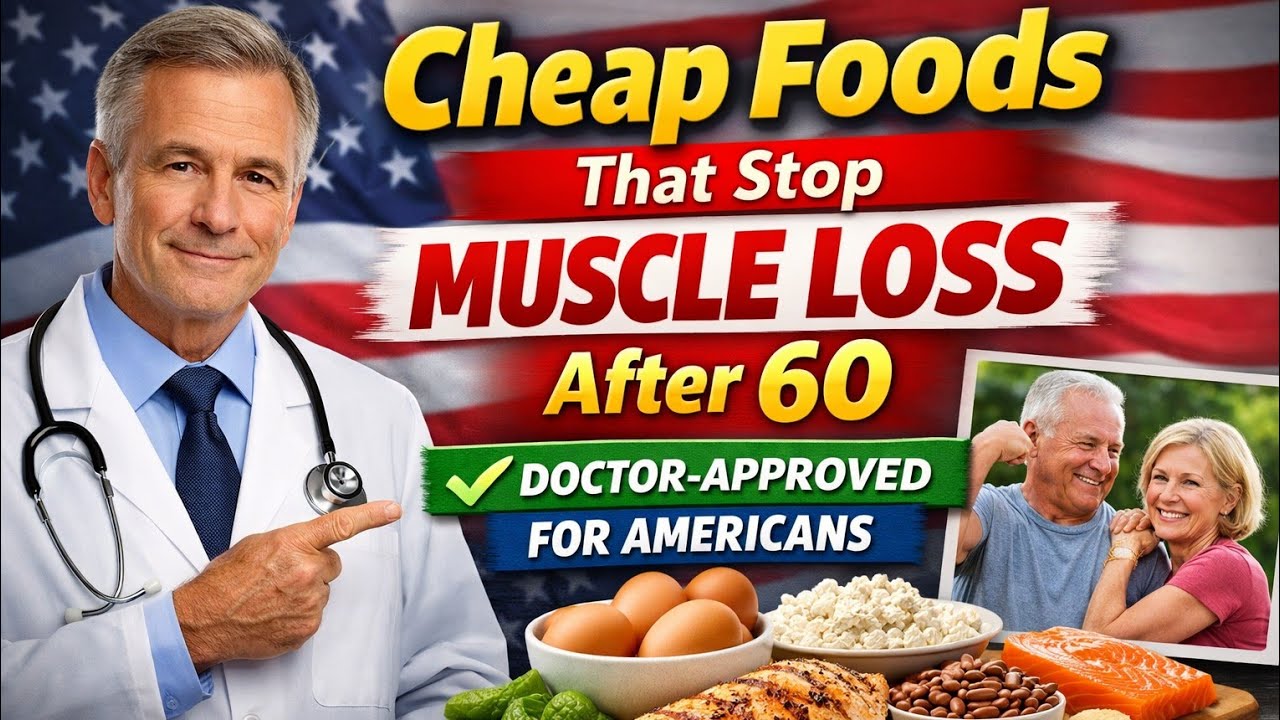 Cheap Foods That Stop Muscle Loss After 60 (Doctor-Approved Prescription for Americans