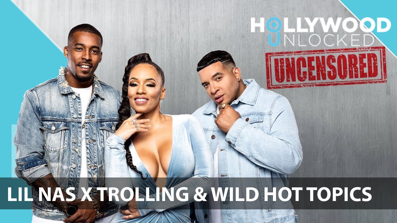 Lil Nas X Trolling & WILDEST Hot Topics Ever on Hollywood Unlocked [ UNCENSORED] - YouTube