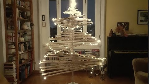 Albero Natale Bambù 2022