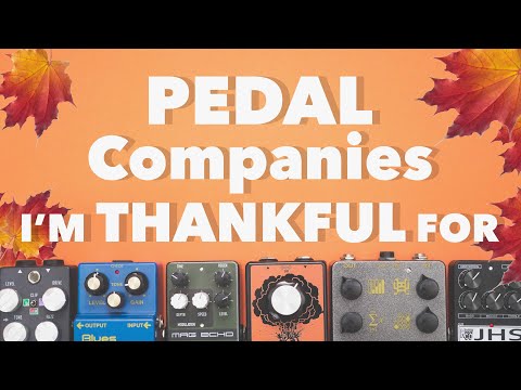 Pedal Companies I'm Thankful For