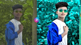 PicsArt Background Colour Change + Hair Style || PicsArt Editing Background Colour Change screenshot 5