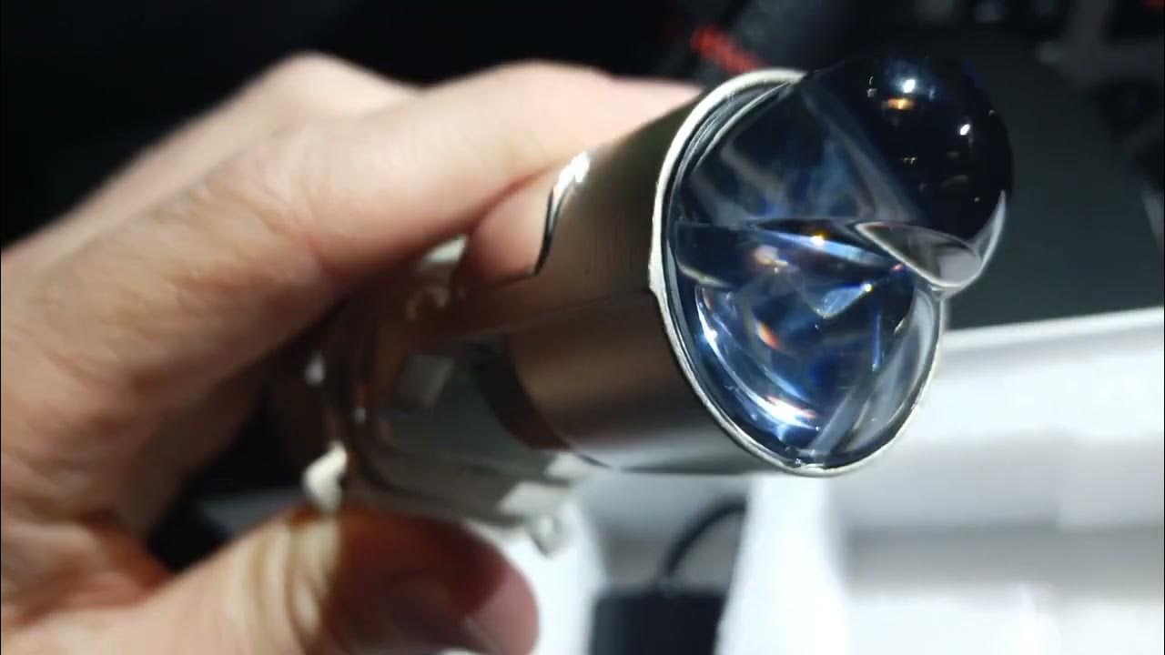 Bi led лампы с линзой h4 - YouTube