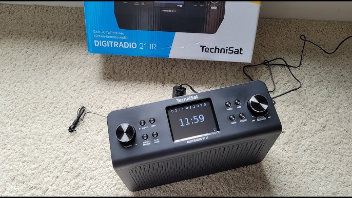 TechniSat DIGITRADIO 10 IR DAB/Internet Radio Review - YouTube