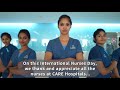 International nurses day  care hospitals