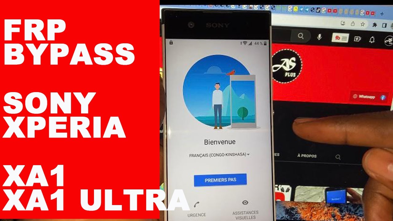 BYPASS FRP SONY XPERIA XA1 SANS ORDINATEUR - YouTube