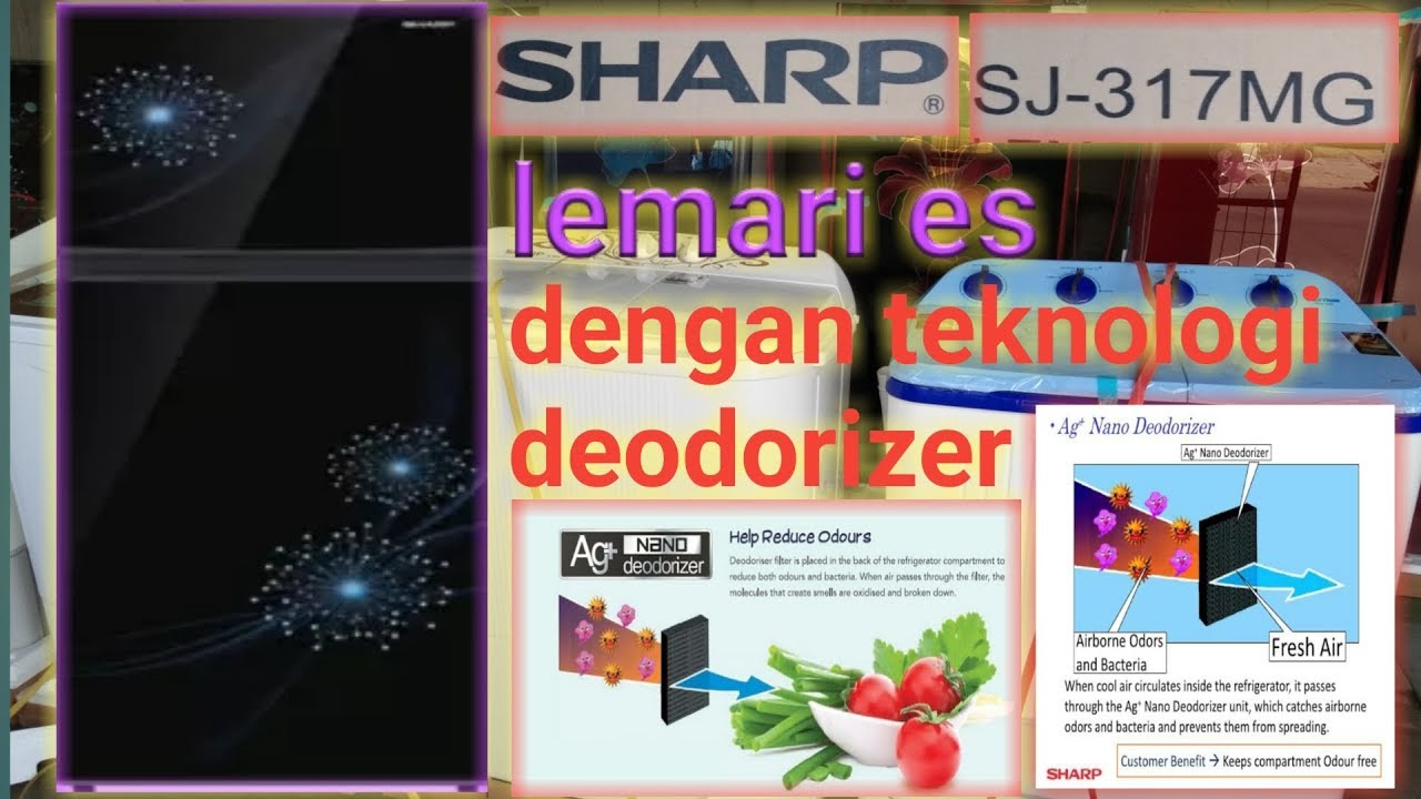  LEMARI  ES  SHARP  SJ 317MG YouTube