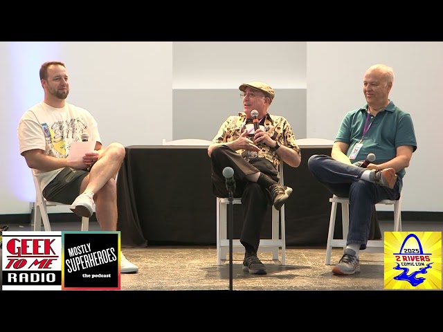 Dan Riba and Allen Burnett Panel at 2 Rivers Comic Con 2025