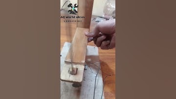 how to make simple scroll saw machine #shorts #dcmotor