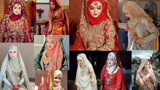 Stylish Bridal Hijab Look 2023/ Bridal Hijab Idea/Wedding Hijab Style/Islamic Wedding Hijab Look screenshot 3