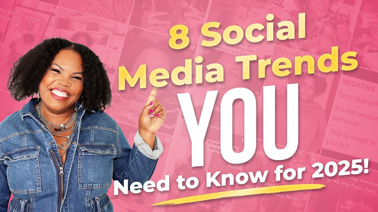 8 Social Media Trends YOU Need to Know for 2025! #socialmediatrends # ...