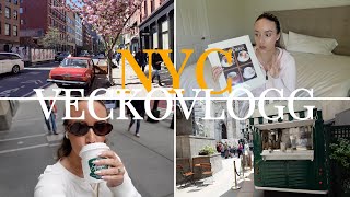 veckovlogg: babyshower, flytt, egentid på manhattan och en liten presentation av mig