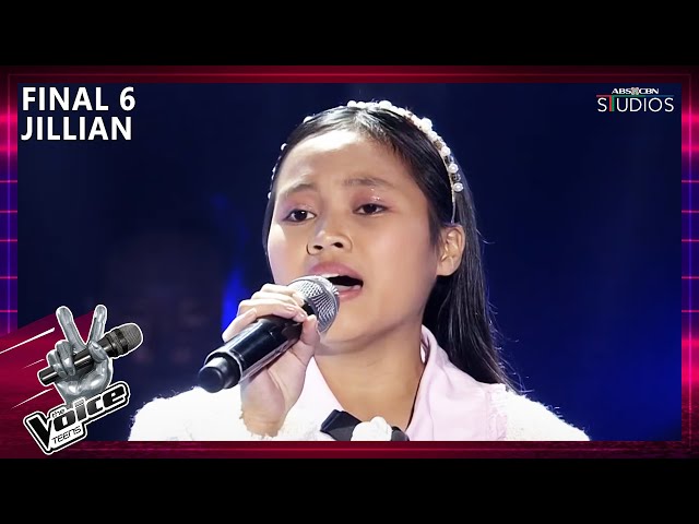 Jillian | Kung Ako Na Lang Sana | Final 6 | Season 3 | The Voice Teens Philippines class=