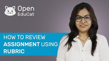 How to Review Assignment Using Rubric in OpenEduCat