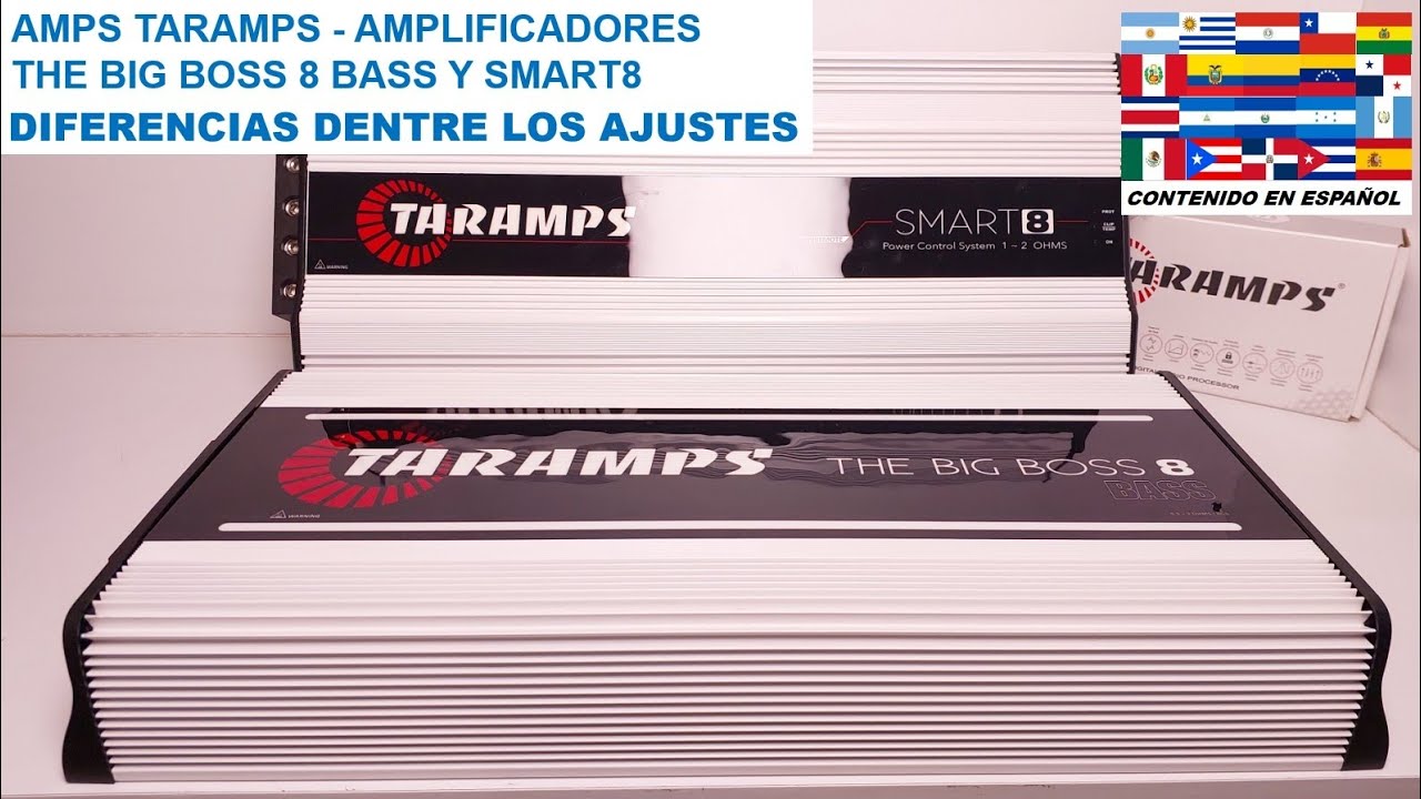 TARAMPS AMPLIFIERS - DIFFERENCES IN THE SETTINGS OF THE TARAMPS