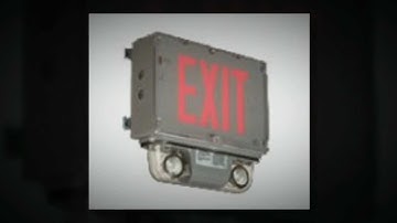 Explosionproof Exit Sign