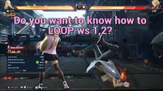 TEKKEN 8 - Lili Combo Tutorial: How to LOOP ws 1,2