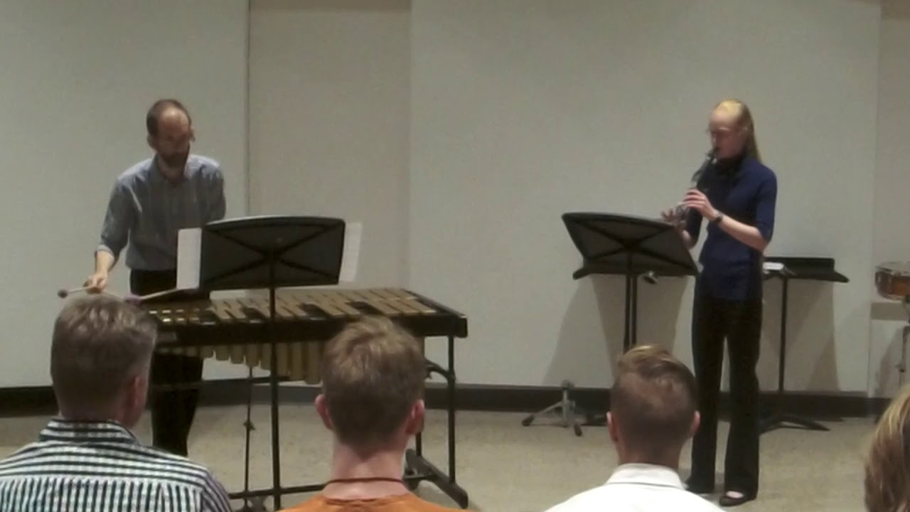 Oil & Water for clarinet and vibraphone by Josh Gottry