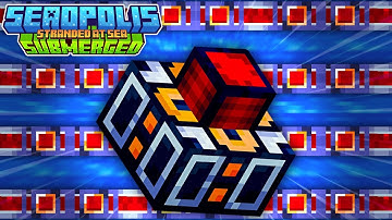 BASIC POWER & CRYSTAL AUTOMATION! EP5 | Minecraft Seaopolis: Submerged [Modded Questing Skyblock]