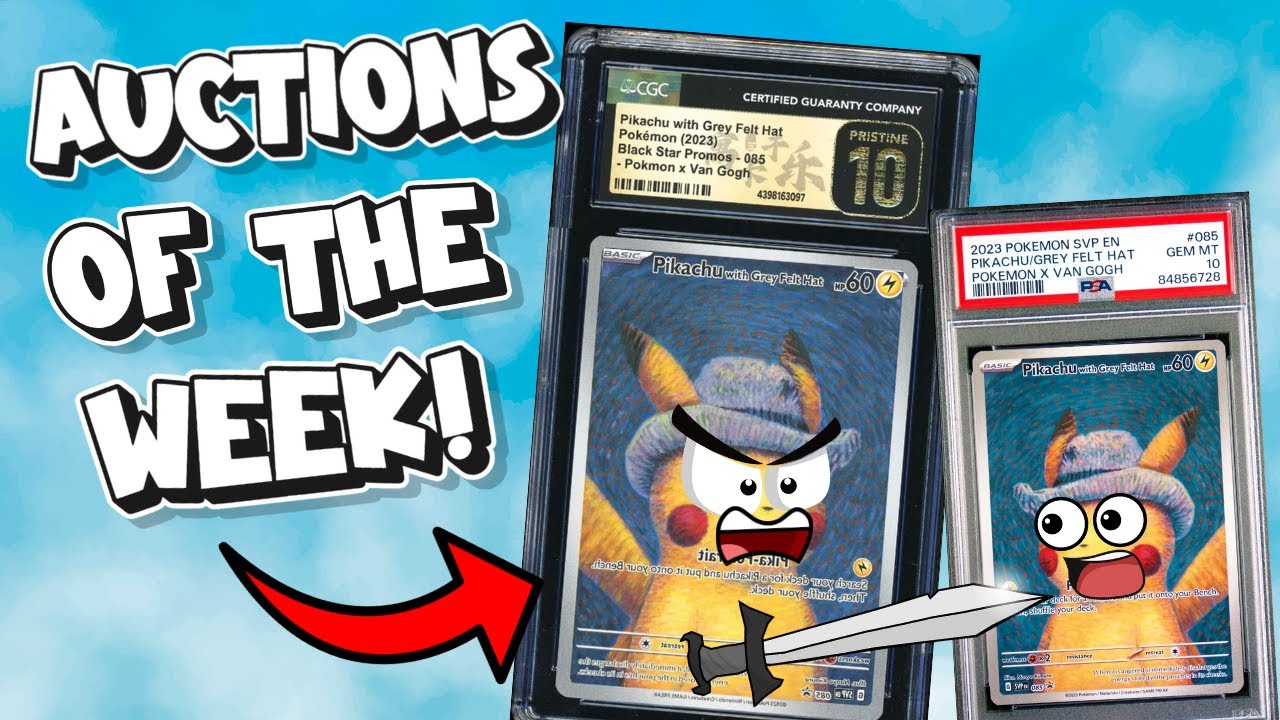 Pokemon Card Auctions Of The Week! CGC Vs PSA Which Reigns Supreme